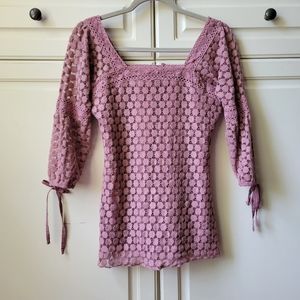 solitaire crochet top